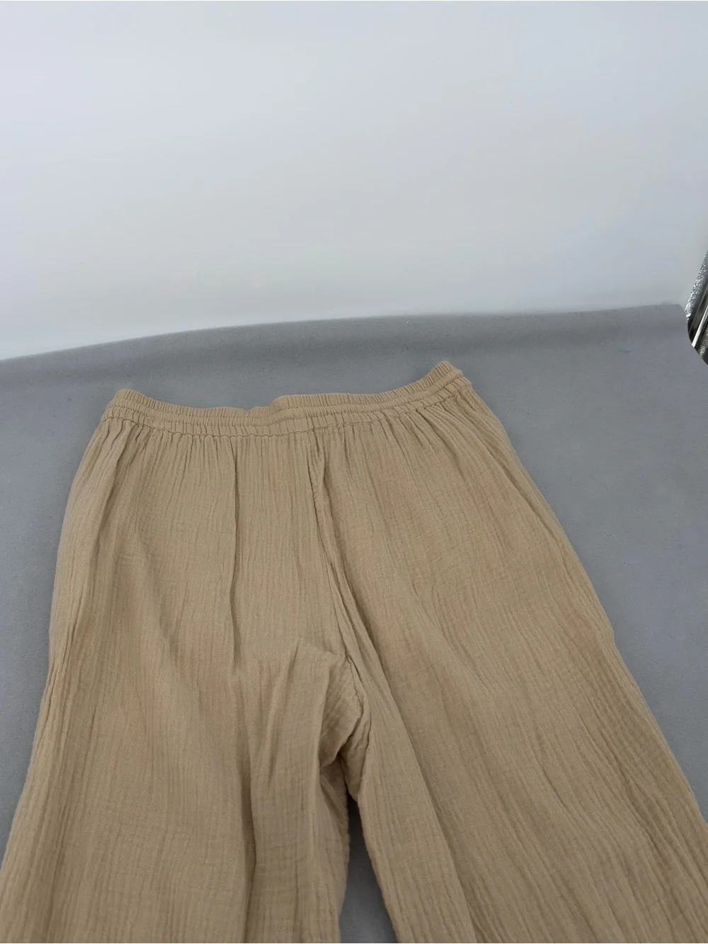 J.Crew Tan Gauze 100% Cotton Pants Medium